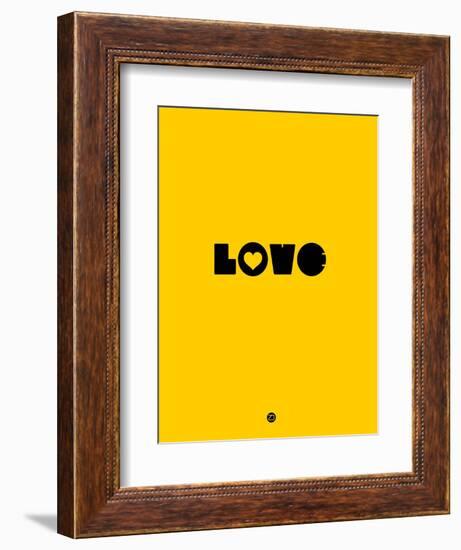 Love Yellow-NaxArt-Framed Premium Giclee Print