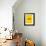 Love Yellow-NaxArt-Framed Premium Giclee Print displayed on a wall