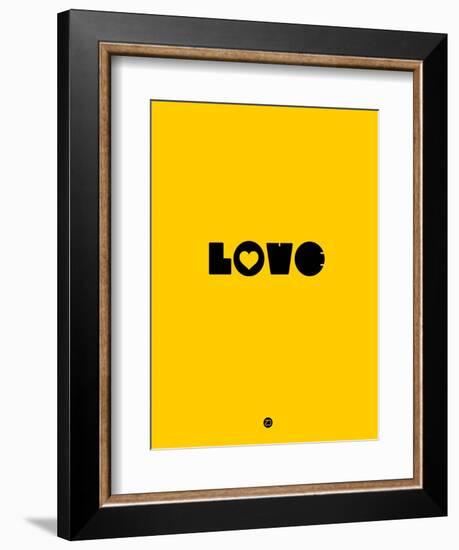 Love Yellow-NaxArt-Framed Premium Giclee Print