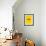 Love Yellow-NaxArt-Framed Premium Giclee Print displayed on a wall
