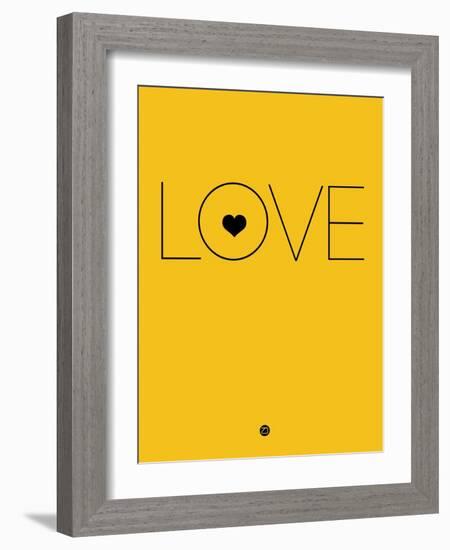 Love Yellow-NaxArt-Framed Art Print