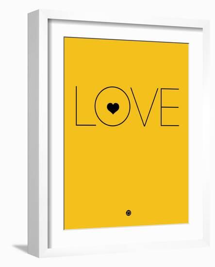 Love Yellow-NaxArt-Framed Art Print