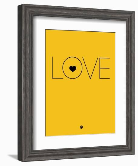 Love Yellow-NaxArt-Framed Art Print