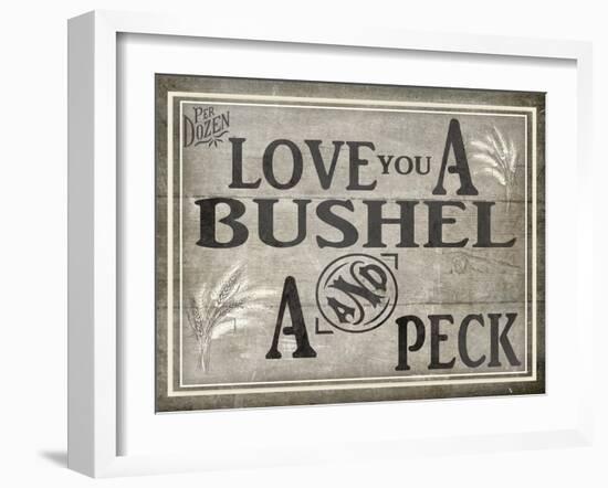 Love You BK-LightBoxJournal-Framed Giclee Print