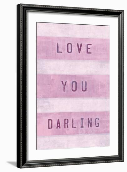 Love You Darling-Tom Frazier-Framed Art Print