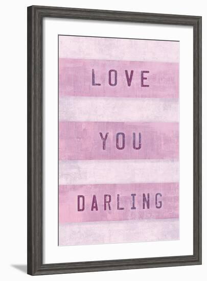 Love You Darling-Tom Frazier-Framed Art Print