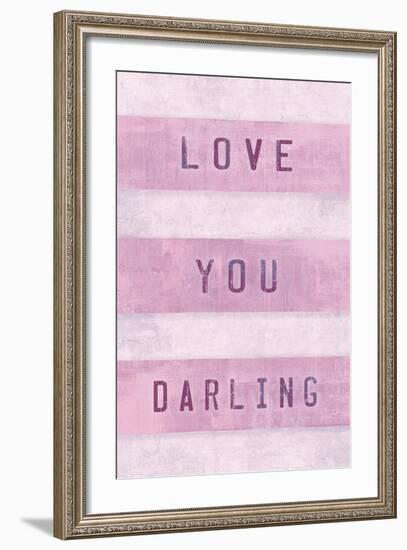 Love You Darling-Tom Frazier-Framed Art Print