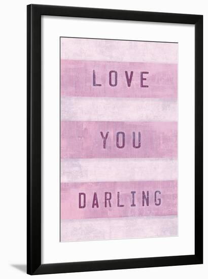 Love You Darling-Tom Frazier-Framed Art Print