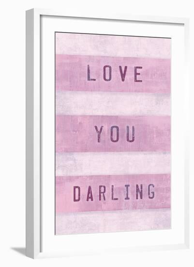 Love You Darling-Tom Frazier-Framed Art Print