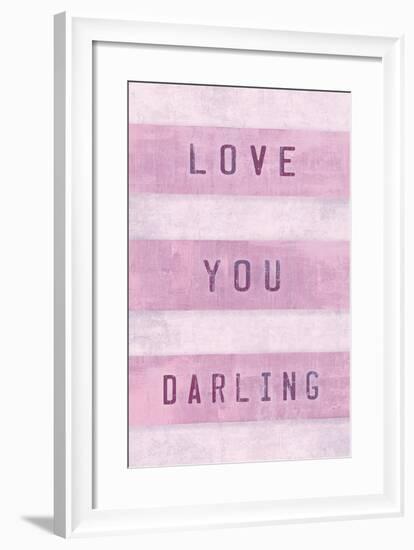 Love You Darling-Tom Frazier-Framed Art Print