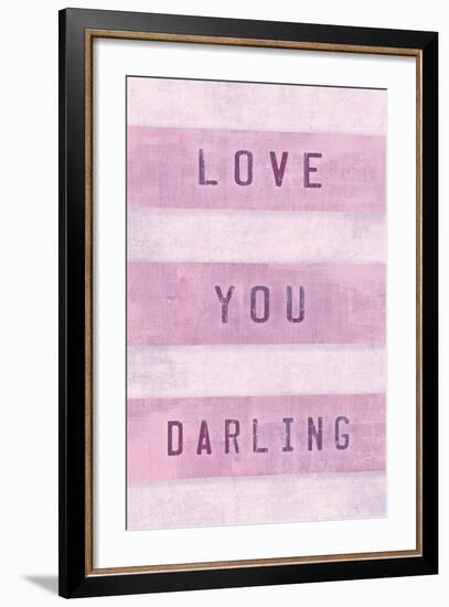 Love You Darling-Tom Frazier-Framed Art Print