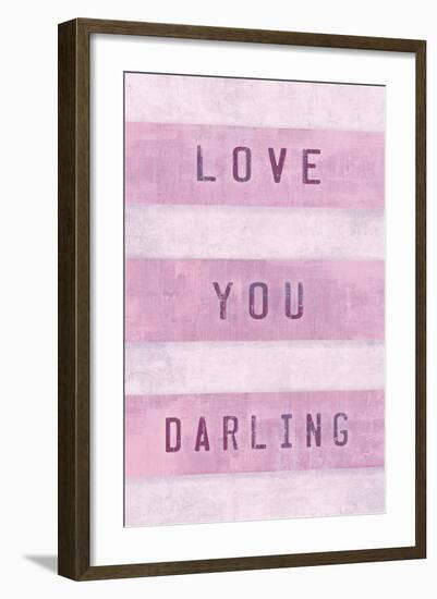 Love You Darling-Tom Frazier-Framed Art Print