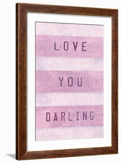 Love You Darling-Tom Frazier-Framed Art Print