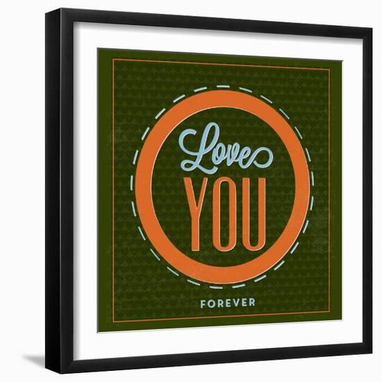 Love You Forever 1-Lorand Okos-Framed Premium Giclee Print