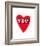 Love You - Tommy Human Cartoon Print-Tommy Human-Framed Art Print