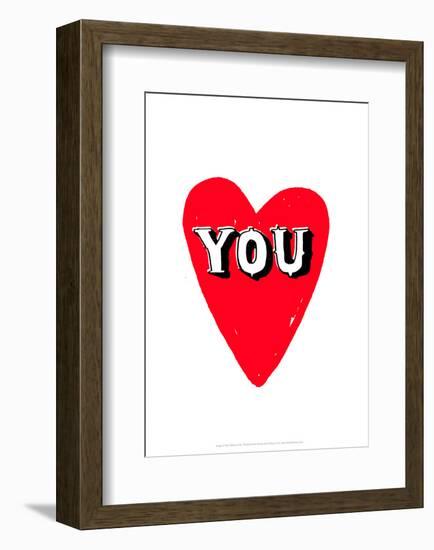 Love You - Tommy Human Cartoon Print-Tommy Human-Framed Giclee Print