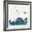 Love You Whales-Wyanne-Framed Giclee Print