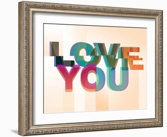 Love You-Philip Sheffield-Framed Giclee Print