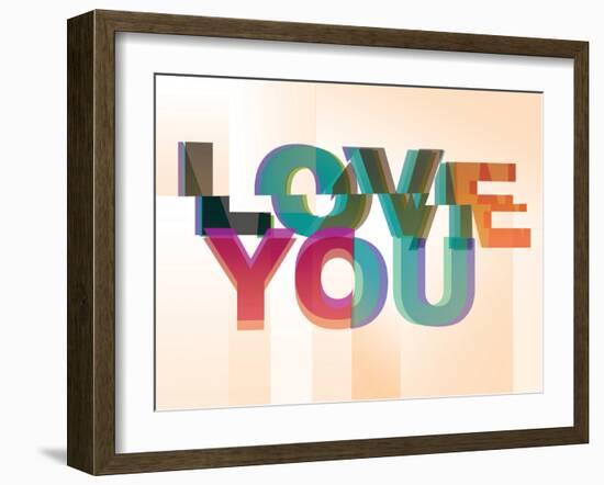 Love You-Philip Sheffield-Framed Giclee Print