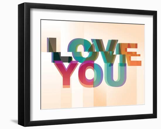 Love You-Philip Sheffield-Framed Giclee Print