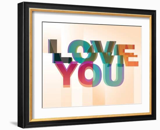 Love You-Philip Sheffield-Framed Giclee Print