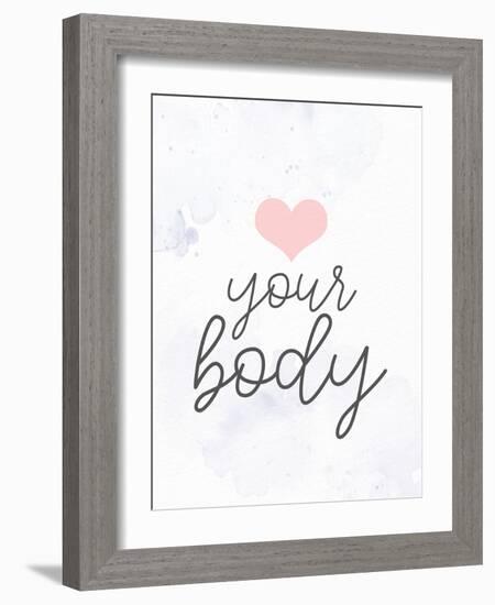 Love Your Body-Kimberly Allen-Framed Art Print