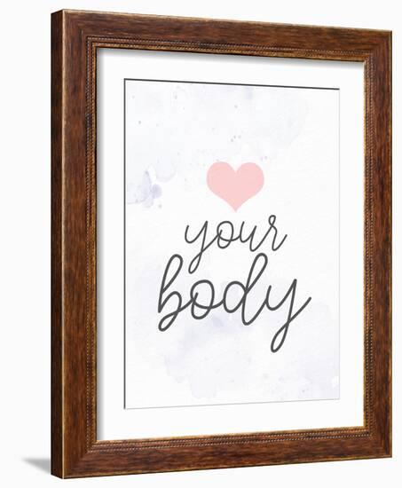 Love Your Body-Kimberly Allen-Framed Art Print