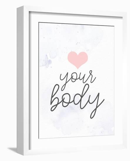 Love Your Body-Kimberly Allen-Framed Art Print