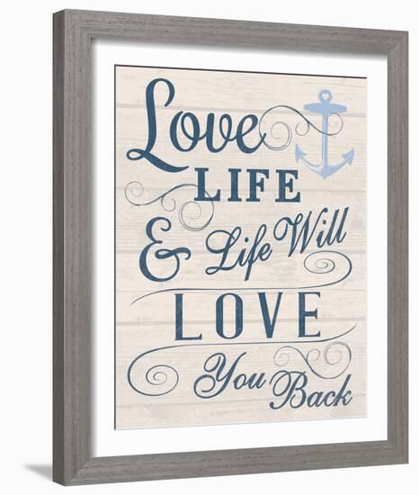 Love your Life-Tom Frazier-Framed Giclee Print