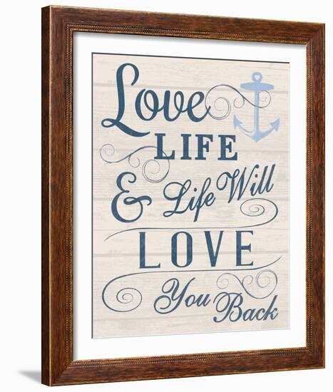Love your Life-Tom Frazier-Framed Giclee Print
