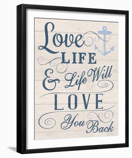 Love your Life-Tom Frazier-Framed Giclee Print