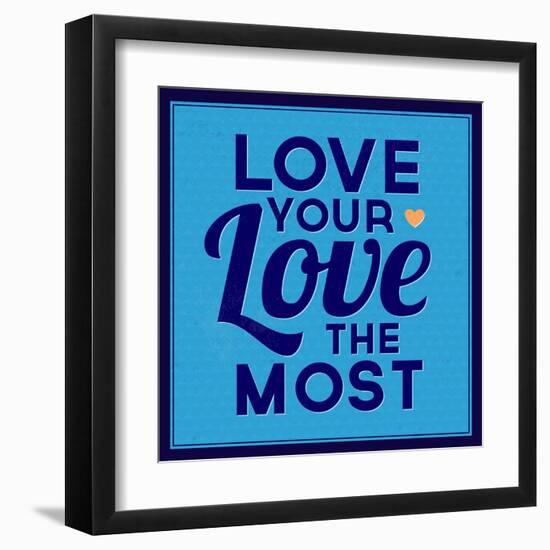 Love Your Love the Most 1-Lorand Okos-Framed Art Print