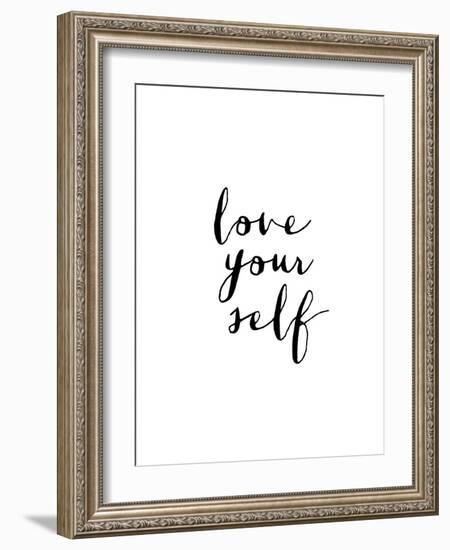 Love Your Self-Brett Wilson-Framed Art Print