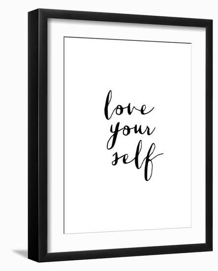 Love Your Self-Brett Wilson-Framed Art Print