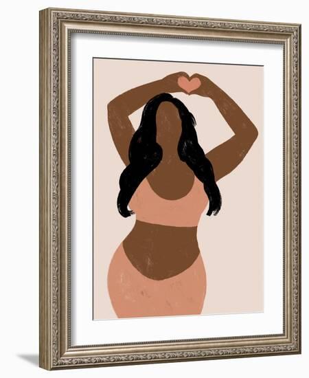 Love Yourself-Marcus Prime-Framed Art Print