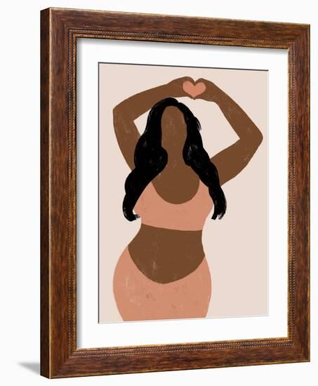 Love Yourself-Marcus Prime-Framed Art Print