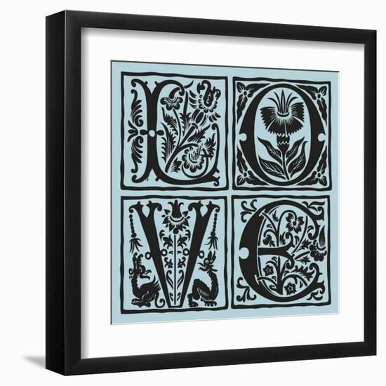 LOVE-Sabine Berg-Framed Art Print