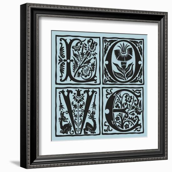 LOVE-Sabine Berg-Framed Art Print