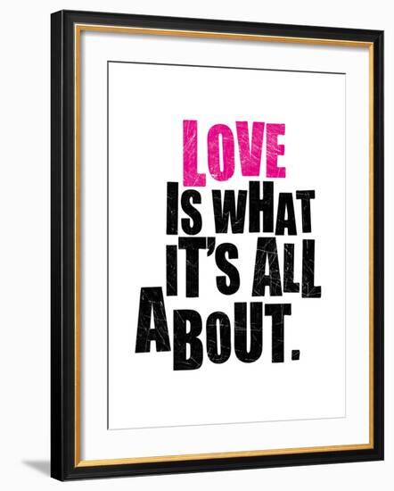 Love-Clara Wells-Framed Giclee Print