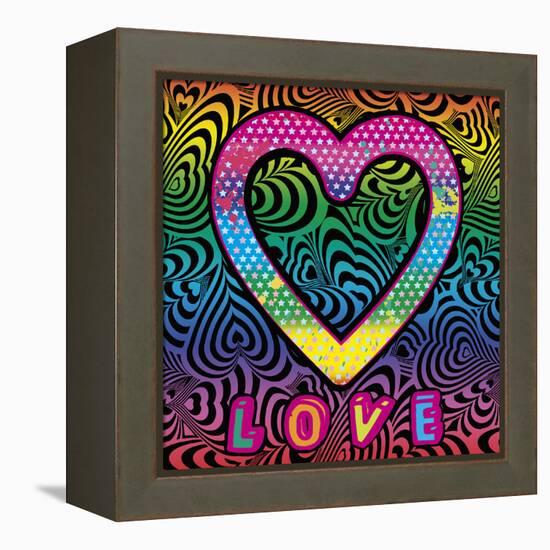 Love-Tom Frazier-Framed Stretched Canvas