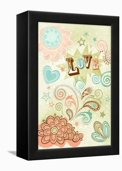 Love-Viv Eisner-Framed Stretched Canvas