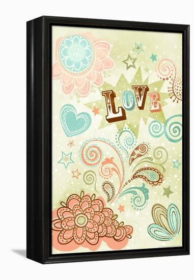 Love-Viv Eisner-Framed Stretched Canvas