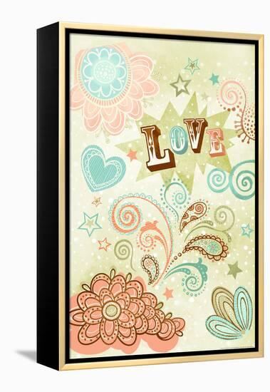 Love-Viv Eisner-Framed Stretched Canvas