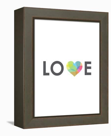 Love-Volkan Dalyan-Framed Stretched Canvas