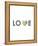 Love-Volkan Dalyan-Framed Stretched Canvas