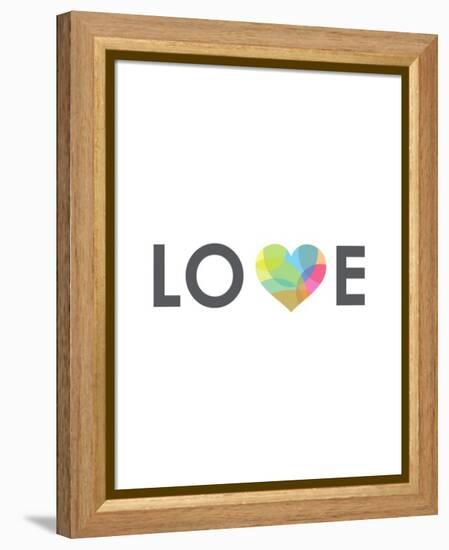 Love-Volkan Dalyan-Framed Stretched Canvas