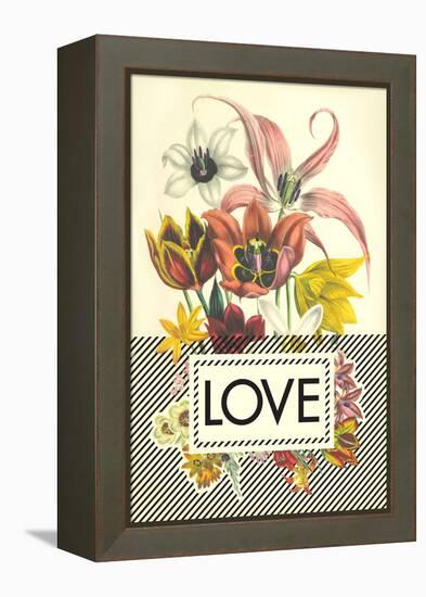 Love-null-Framed Stretched Canvas