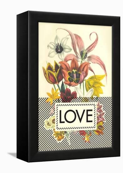 Love-null-Framed Stretched Canvas