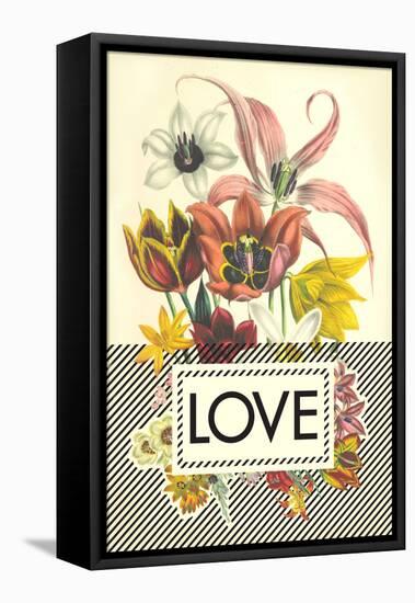 Love-null-Framed Stretched Canvas