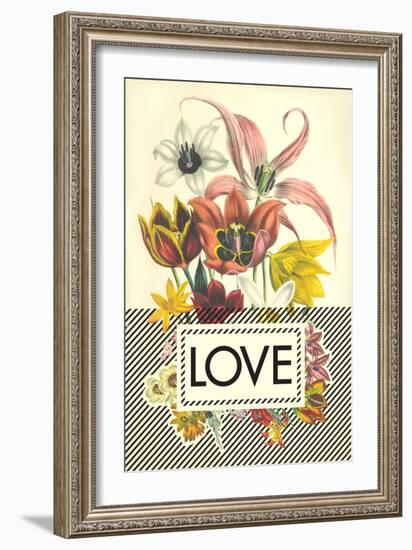 Love-null-Framed Art Print